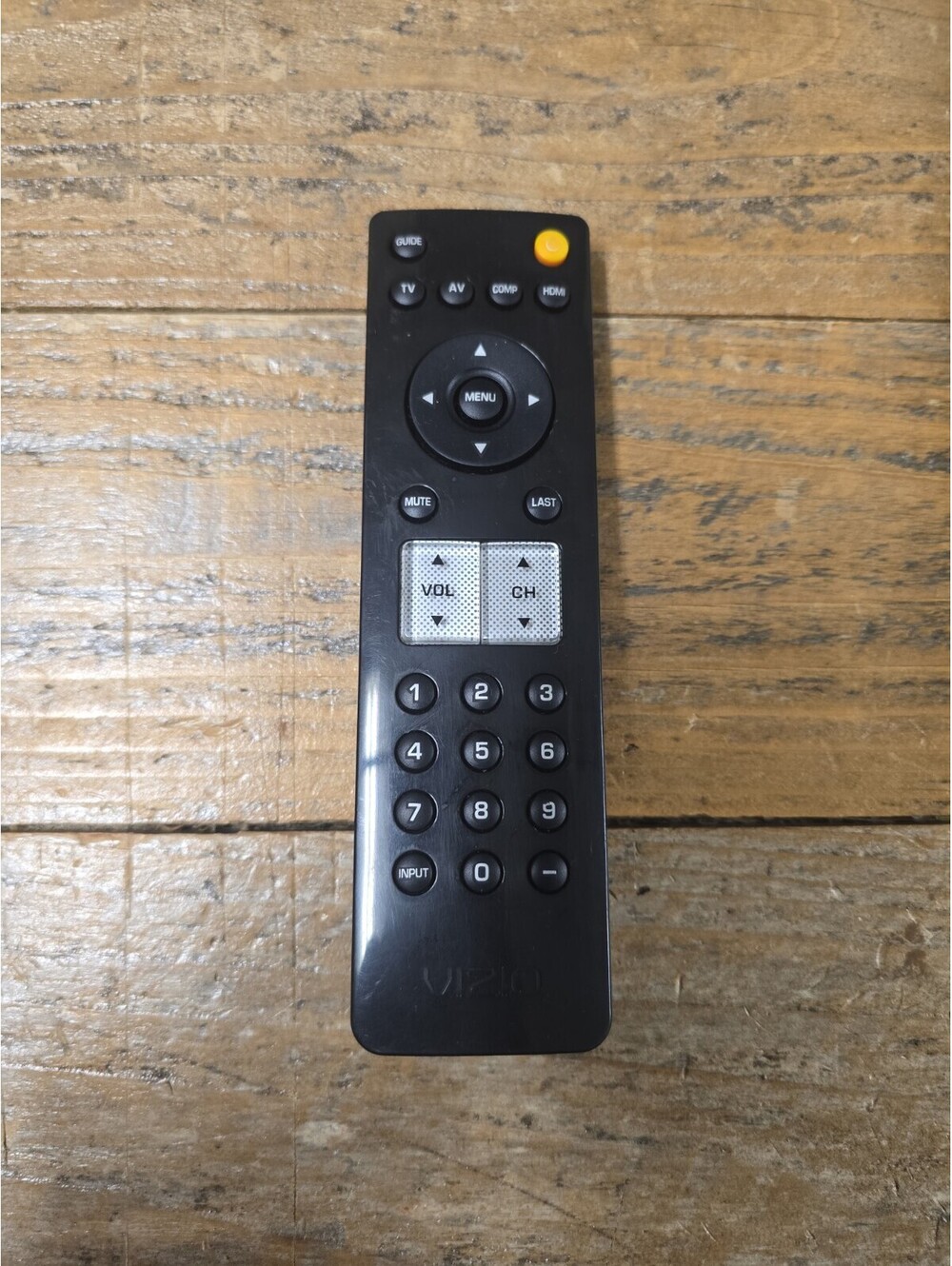 Vizio VR2 TV Remote Control, Black 0980-0305-3000 Original Clicker Controller
